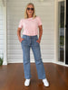 Hudson Wide Leg Jean - Denim