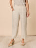 Lara Linen Wide Leg Pant - Natural GORDON SMITH