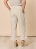 Lara Linen Wide Leg Pant - Natural GORDON SMITH