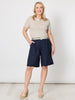 Classic Stripe Tee - Natural