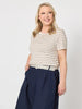 Classic Stripe Tee - Natural