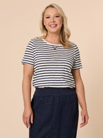 Classic Stripe T-shirt - Navy
