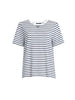 Classic Stripe Tee - Navy