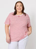 Classic Stripe Tee - Red/White
