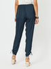 Luxe Ruche Tie Pant - Navy