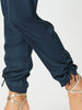 Luxe Ruche Tie Pant - Navy