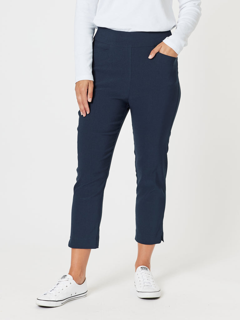 Harbour Cropped Pant - Navy
