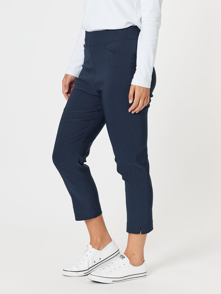 Harbour Cropped Pant - Navy