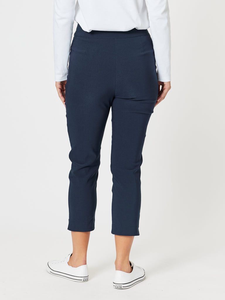 Harbour Cropped Pant - Navy