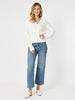 Newport V Neck Jumper - Ivory
