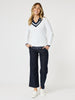 Princeton Knit Jumper - White