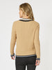 Oxford Cable Knit Jumper - Caramel