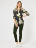 Harper Slim Leg Cord Pant - Khaki
