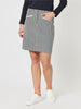 Sorrento Stripe Skirt - Navy/White