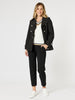 Sport Straight Leg Ponte Pant - Black