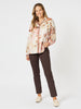 Mimi Floral Print Shirt - Blush Multi