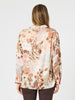 Mimi Floral Print Shirt - Blush Multi