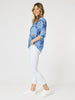 Marine Print Shirt - Blue