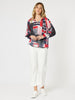 Brighton Top - Navy Multi