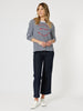 Saint Tropez Long Sleeve Tee - Navy/White