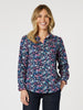 Liberty Floral Shirt - Navy