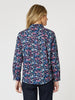 Liberty Floral Shirt - Navy