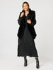 Minx Faux Fur Vest - Black