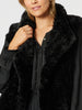 Minx Faux Fur Vest - Black