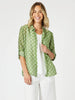 Basil Spot Sheer Shirt