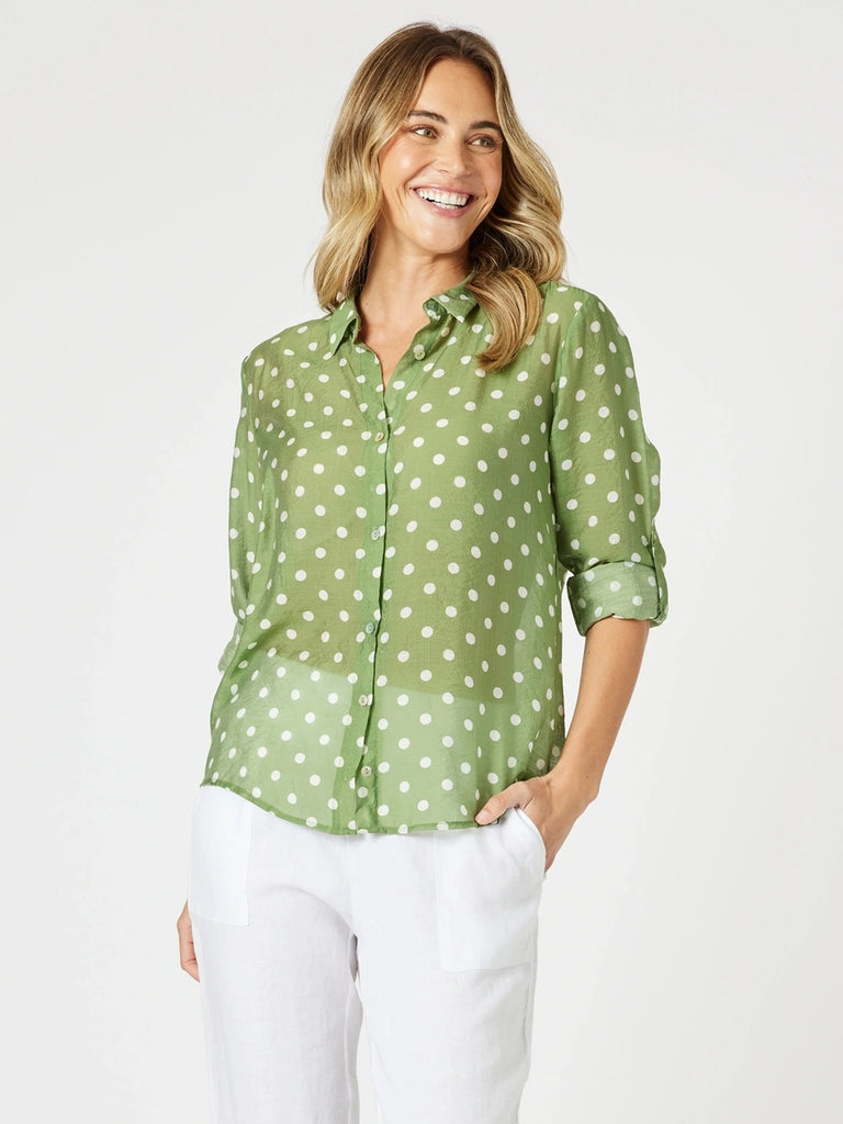 Basil Spot Shirt