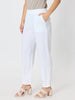 Lino Tapered Pant - White
