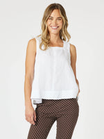 Miley Lino Cami - White