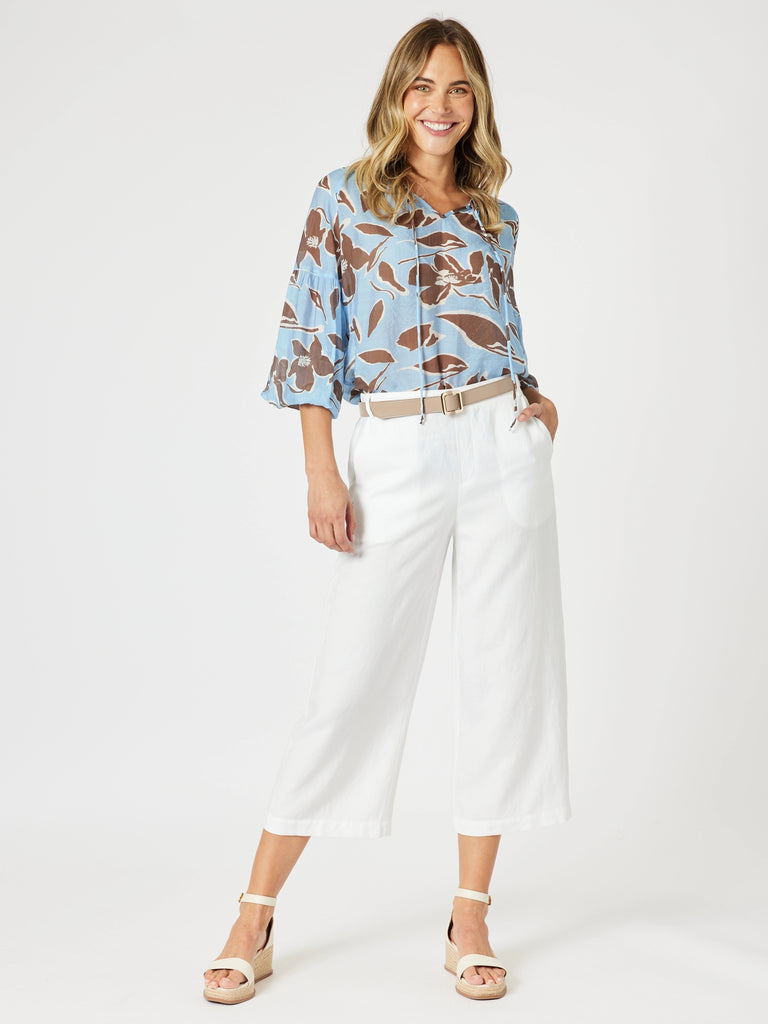 Kensington Top - Blue Koko