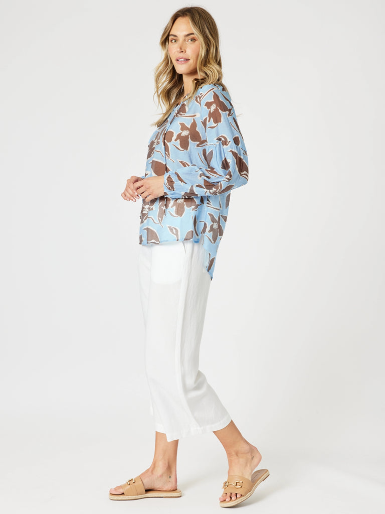 Kensington Top - Blue Koko