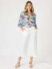 Lino Wide Leg Pant - White GORDON SMITH