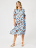 Kensington Dress - Blue Koko