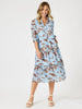 Kensington Dress - Blue Koko