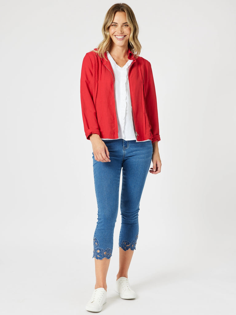 Gordon Smith Lino Le Marais Jacket - Red