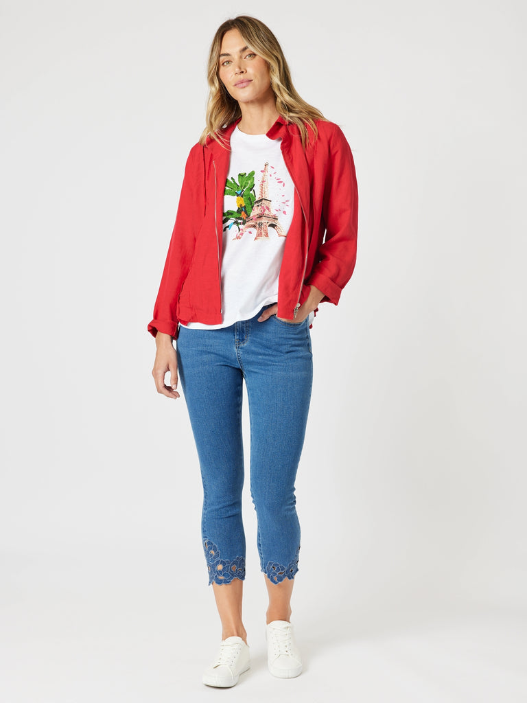 Gordon Smith Lino Le Marais Jacket - Red