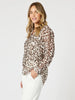 On Safari Shirt-Natural Multi