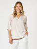 Rattan Top-Natural/White