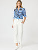Hudson High Rise Wide Leg Jean-Ivory
