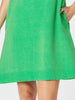 Lino Stitch Dress-Elm