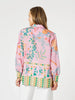 Mardi Gras Print Shirt - Pink/ Multi