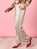 Opera Wide Leg Pant - Champagne