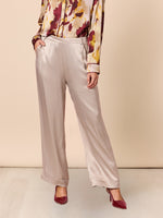 Opera Wide Leg Pant - Champagne
