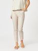 Alexis Gingham Print Pant - Natural