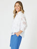 Shelly Lace Top - White