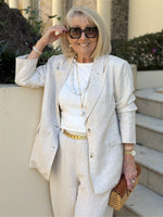 Lino Blazer - Natural
