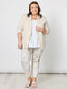 Morro Bay Pant - Natural / White